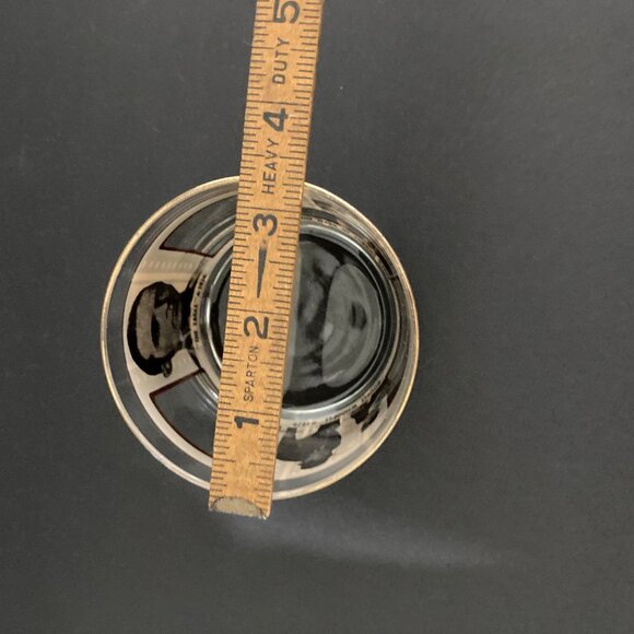 Vintage Roaring Twenties Silent Movie Low Ball Cocktail Glasses Set Of 4 - 10 Oz - Picture 8 of 8